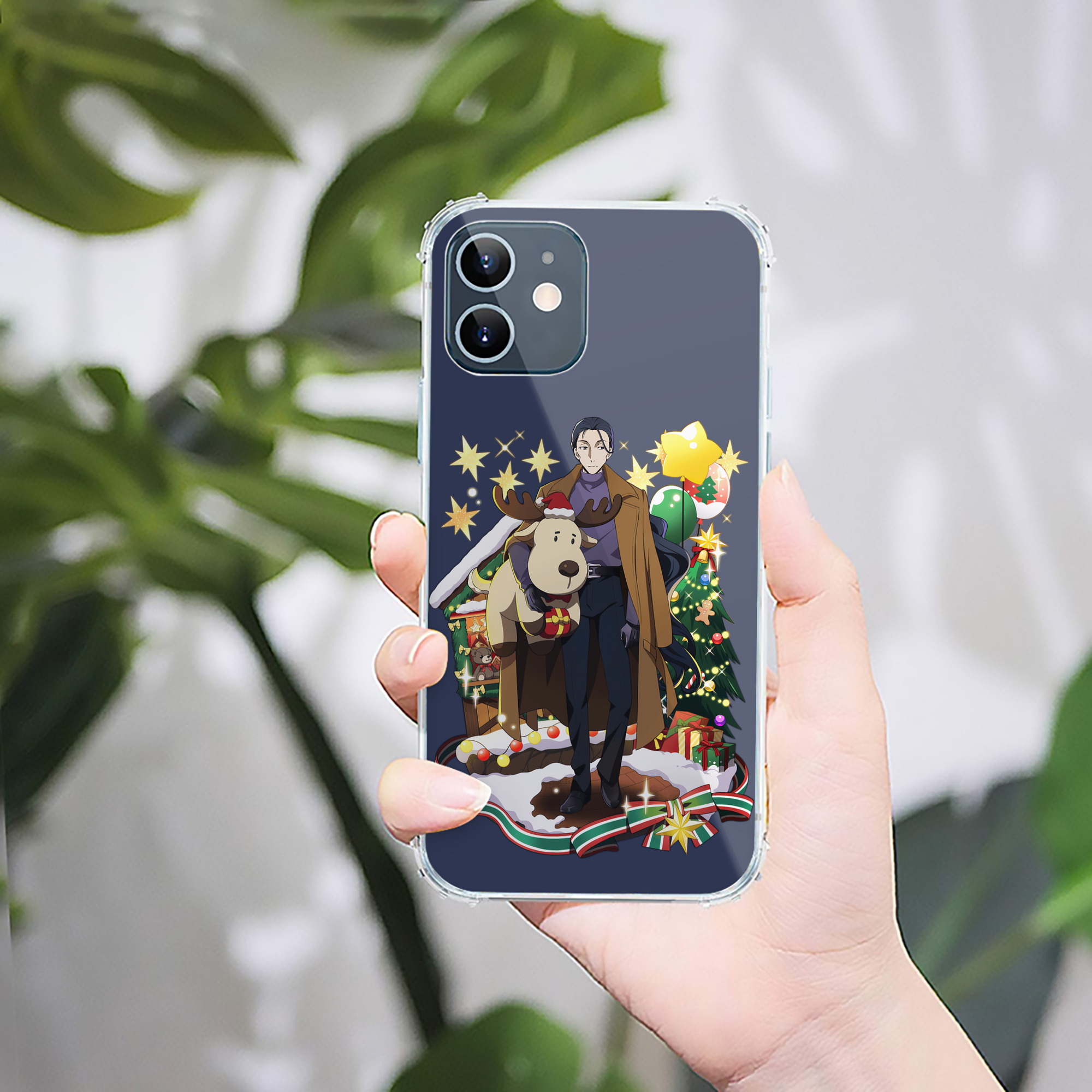 （画像用） 文豪ストレイドッグス Bungo Stray Dogs 【iPhone 12シリーズ対応】透明スマホケース（クリアソフトケース）